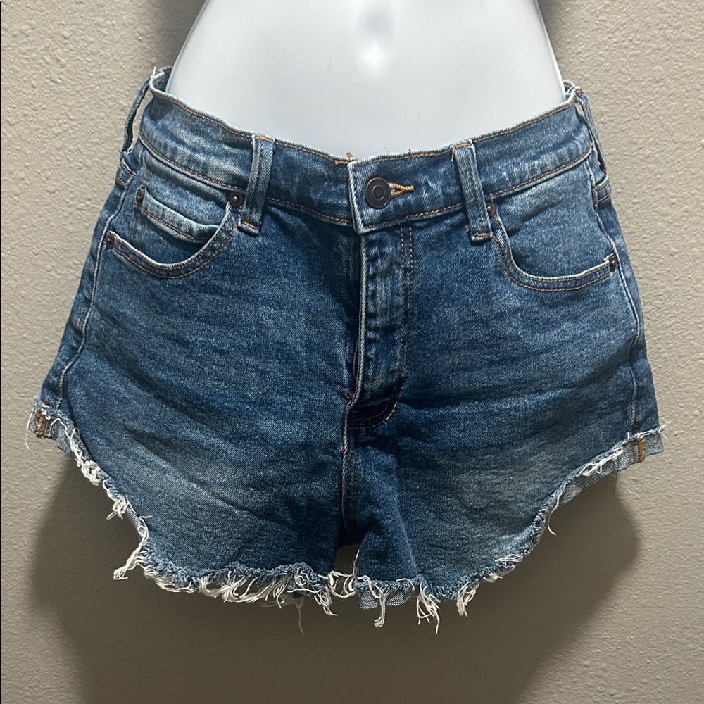 Fashion Nova Classic Blue Denim Shorts